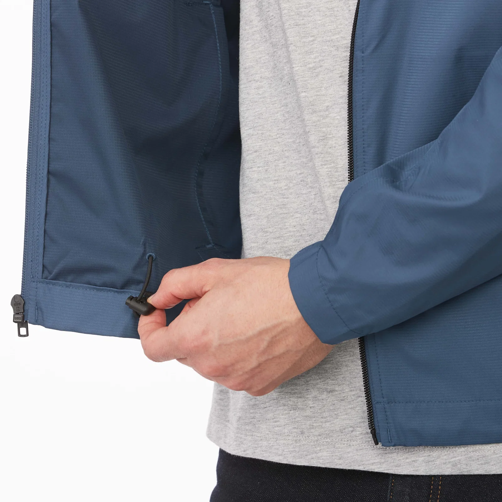 Personalized Men's Eco Water Resistant Lightweight Jacket - MORGAN — view 43