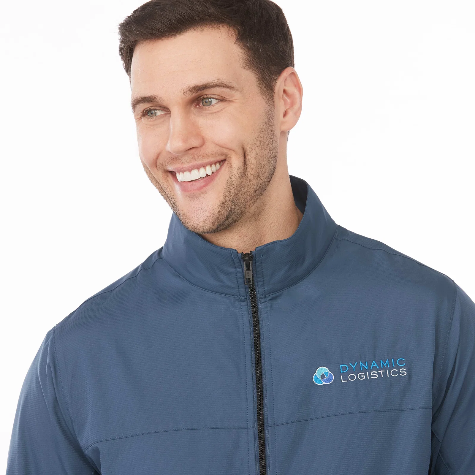 Personalized Men's Eco Water Resistant Lightweight Jacket - MORGAN — view 44