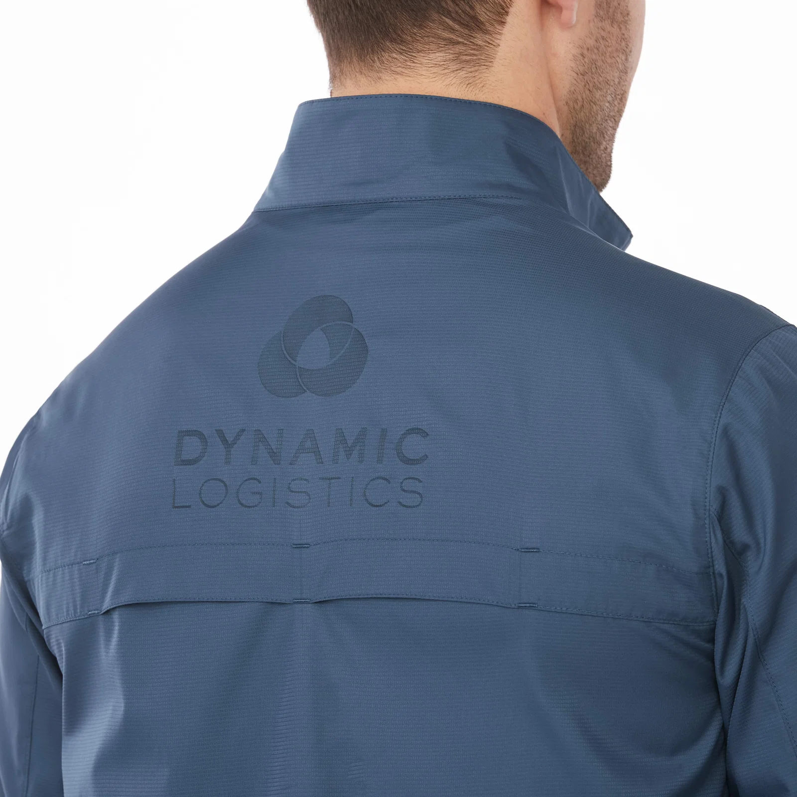 Personalized Men's Eco Water Resistant Lightweight Jacket - MORGAN — view 45