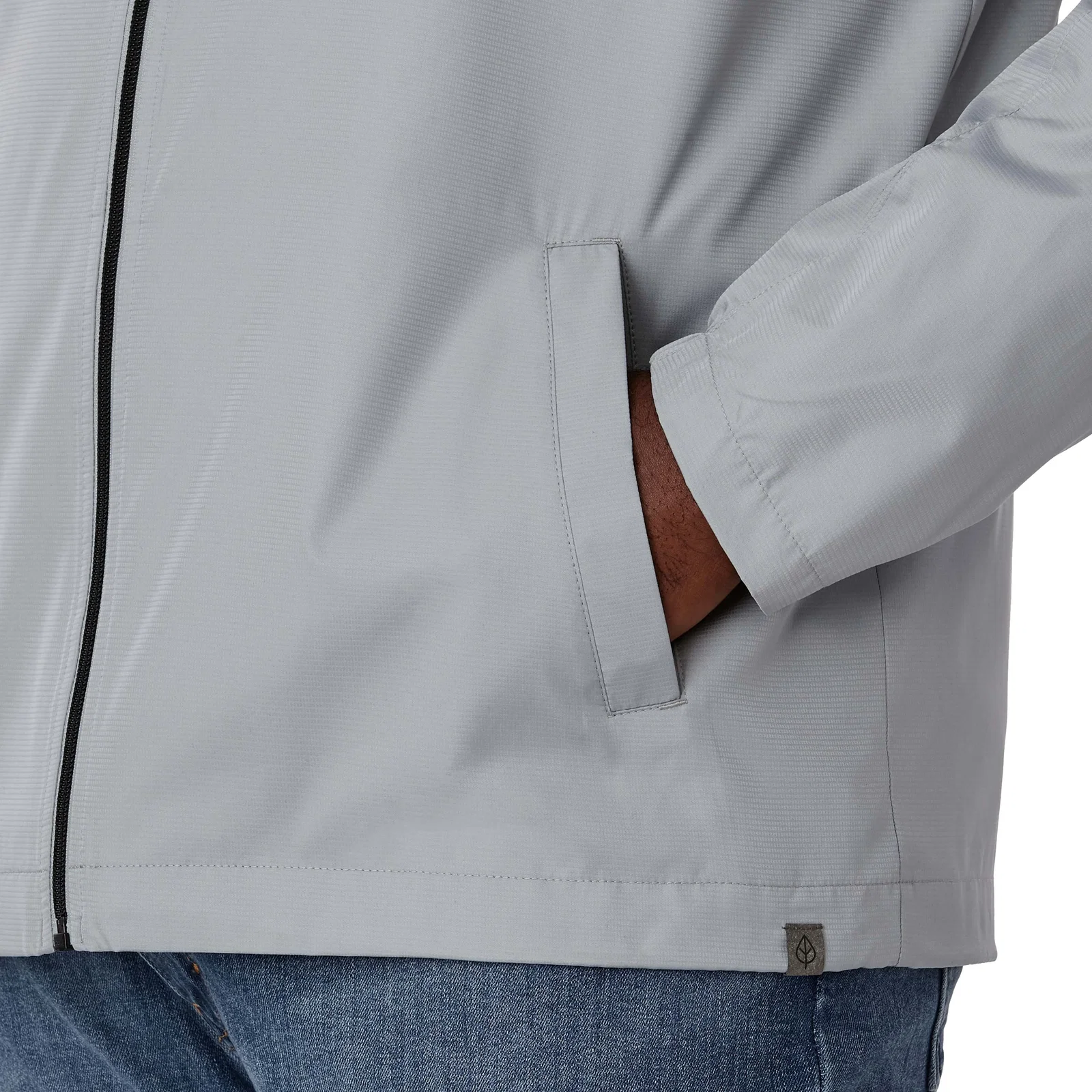 Personalized Men's Eco Water Resistant Lightweight Jacket - MORGAN — view 47