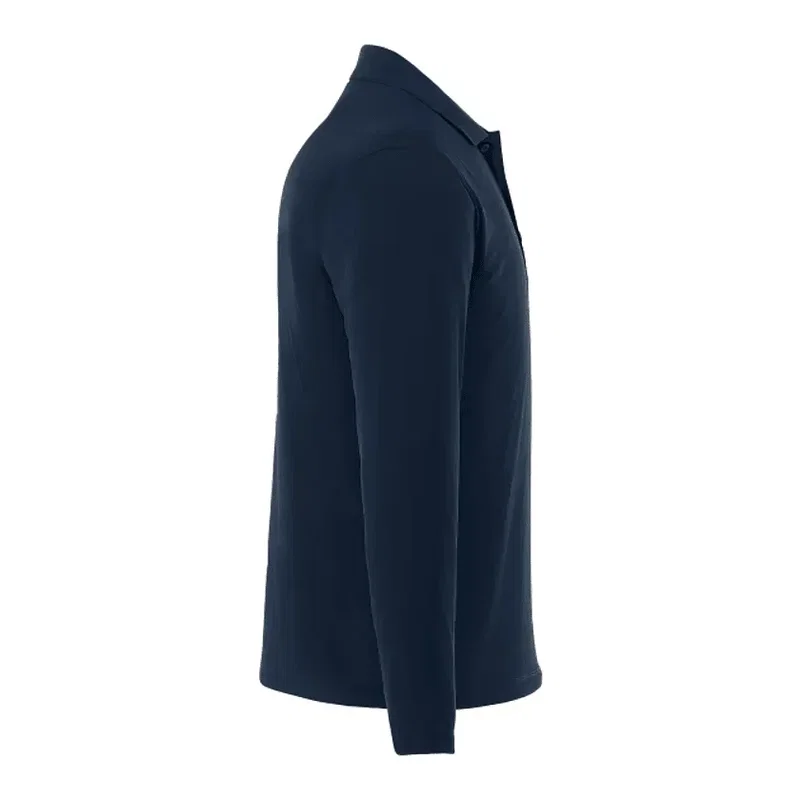 Custom Branded MORI Long Sleeve Performance Polo for Men — view 16
