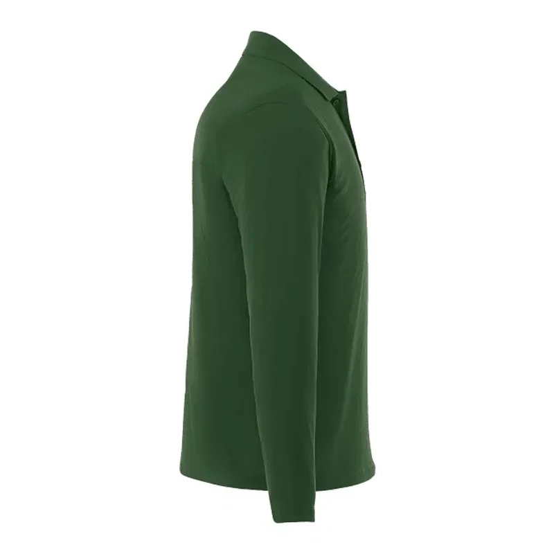 Custom Branded MORI Long Sleeve Performance Polo for Men — view 20