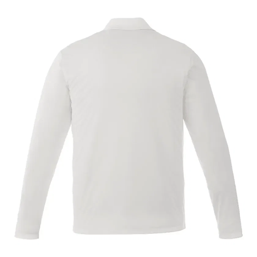 Custom Branded MORI Long Sleeve Performance Polo for Men — view 6