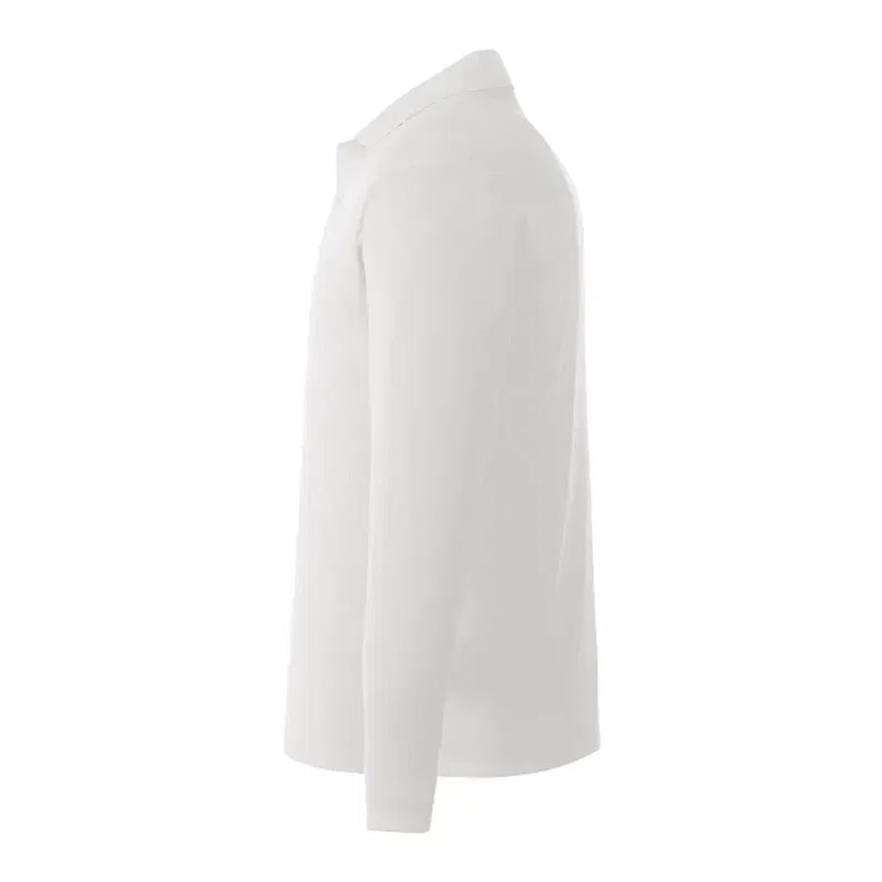 Custom Branded MORI Long Sleeve Performance Polo for Men — view 7