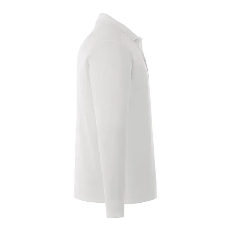 Custom Branded MORI Long Sleeve Performance Polo for Men — view 8