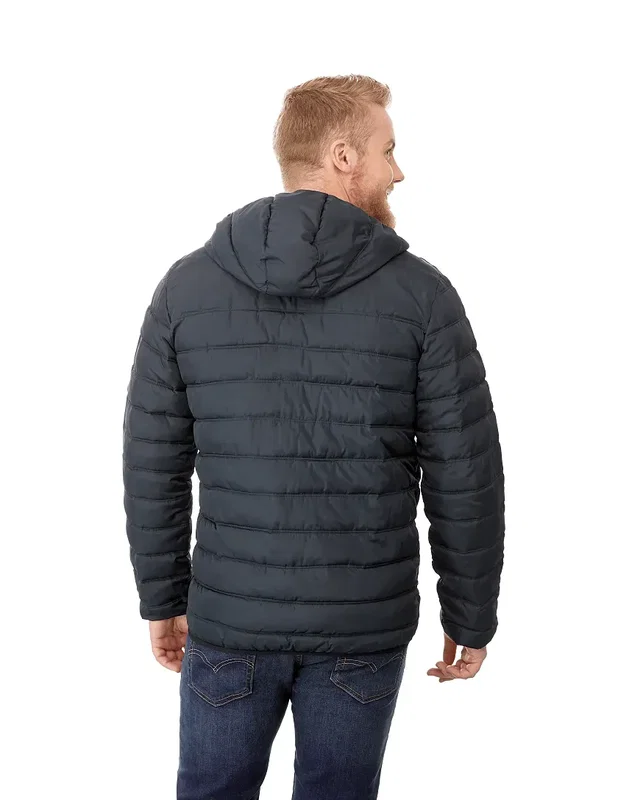 Custom Norquay Insulated Puffer Jacket with Hood — view 9