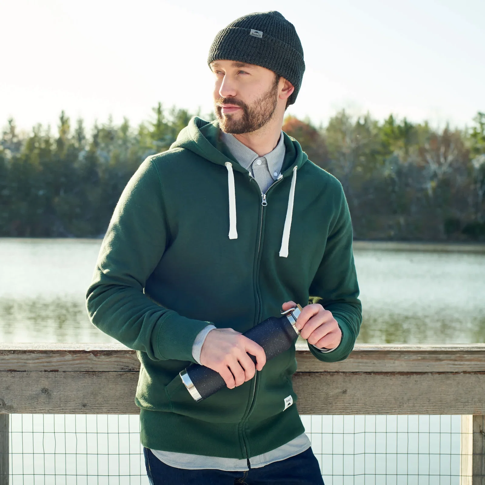 Customized Paddlecreek Fleece Hoodie with Hidden Pocket — view 21