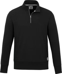 Paddlecreek Men's Quarter Zip Sueded Pullover