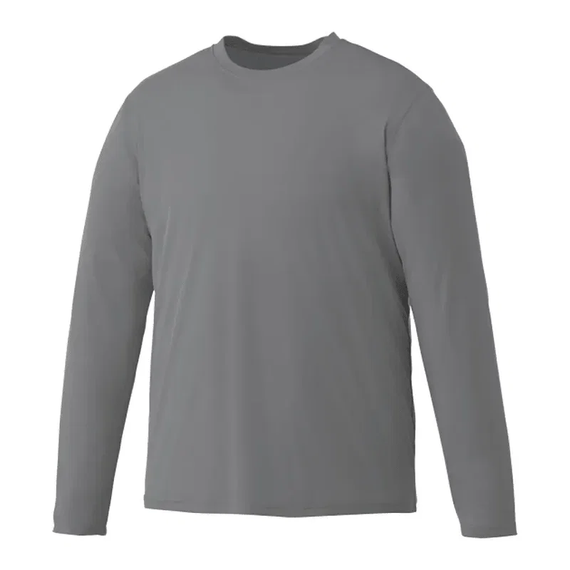 Custom Branded Men's Long Sleeve Performance Tech Tee - PARIMA — view 25