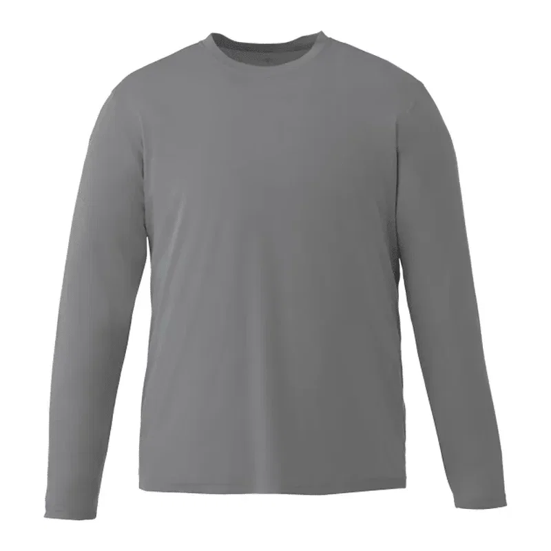 Custom Branded Men's Long Sleeve Performance Tech Tee - PARIMA — view 27