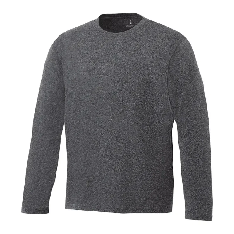 Custom Branded Men's Long Sleeve Performance Tech Tee - PARIMA — view 30