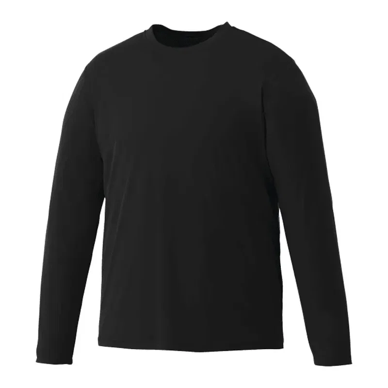 Custom Branded Men's Long Sleeve Performance Tech Tee - PARIMA — view 35