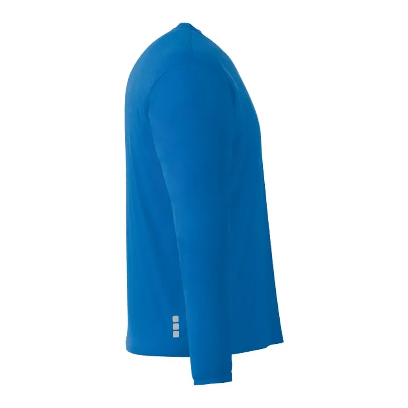 Custom Branded Men's Long Sleeve Performance Tech Tee - PARIMA — view 5