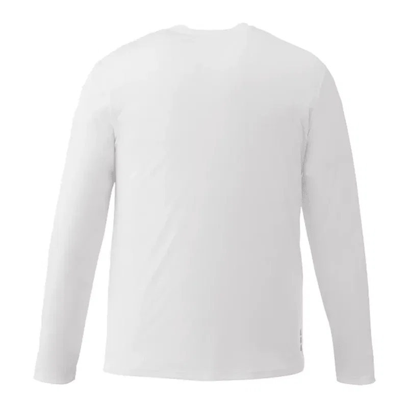 Custom Branded Men's Long Sleeve Performance Tech Tee - PARIMA — view 7