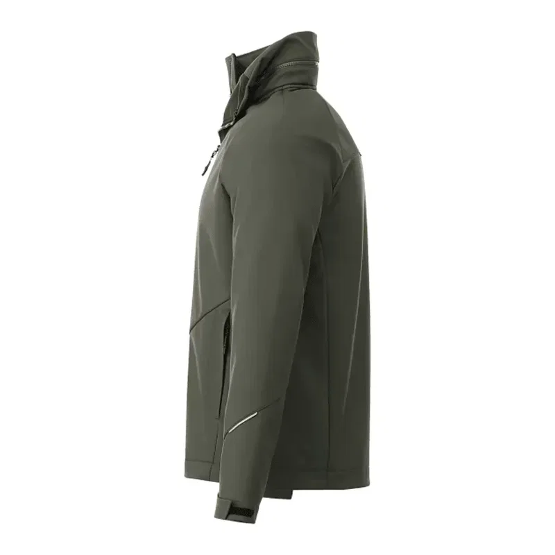 Branded Peyto Waterproof Softshell Jacket with Roll-Away Hood for Men — view 11