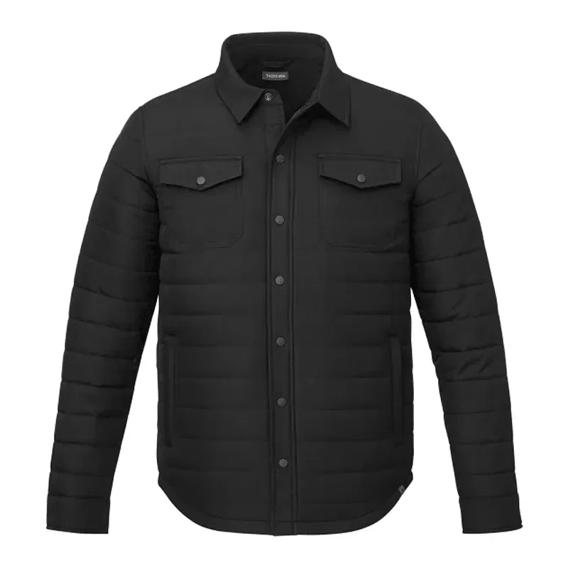 Custom Men's Eco Insulated Lightweight Shacket - PORTER Brand — view 10
