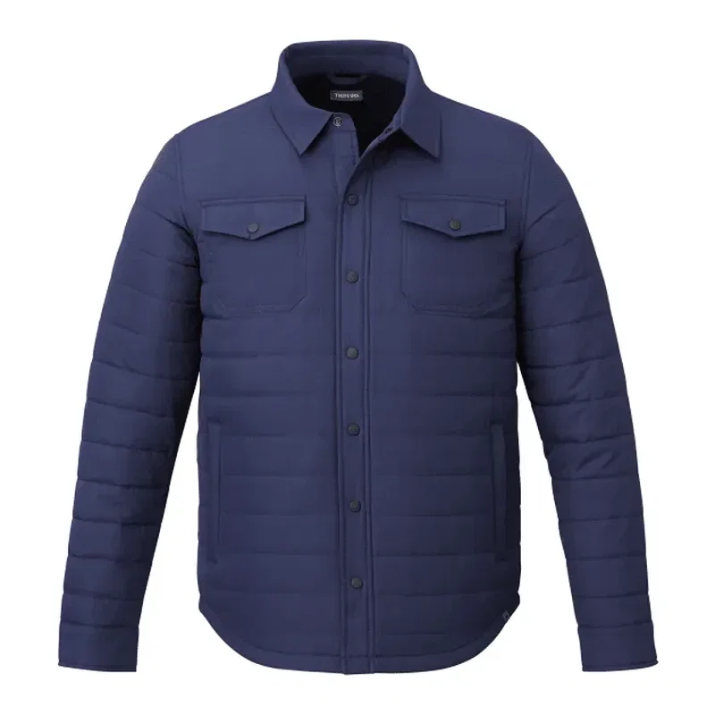 Custom Men's Eco Insulated Lightweight Shacket - PORTER Brand — view 11