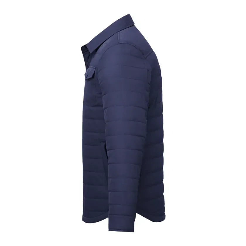 Custom Men's Eco Insulated Lightweight Shacket - PORTER Brand — view 17