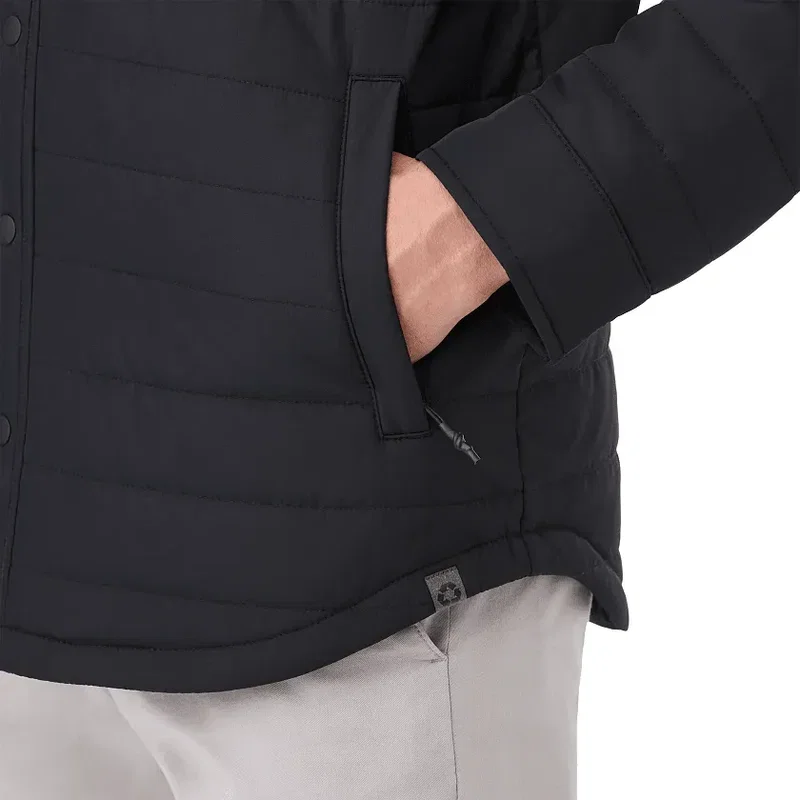 Custom Men's Eco Insulated Lightweight Shacket - PORTER Brand — view 2
