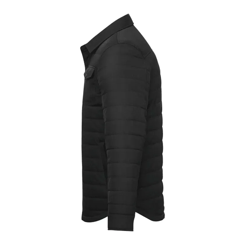 Custom Men's Eco Insulated Lightweight Shacket - PORTER Brand — view 4