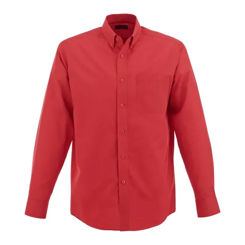 Custom Men's Preston Long Sleeve Button Up Shirt — view 21