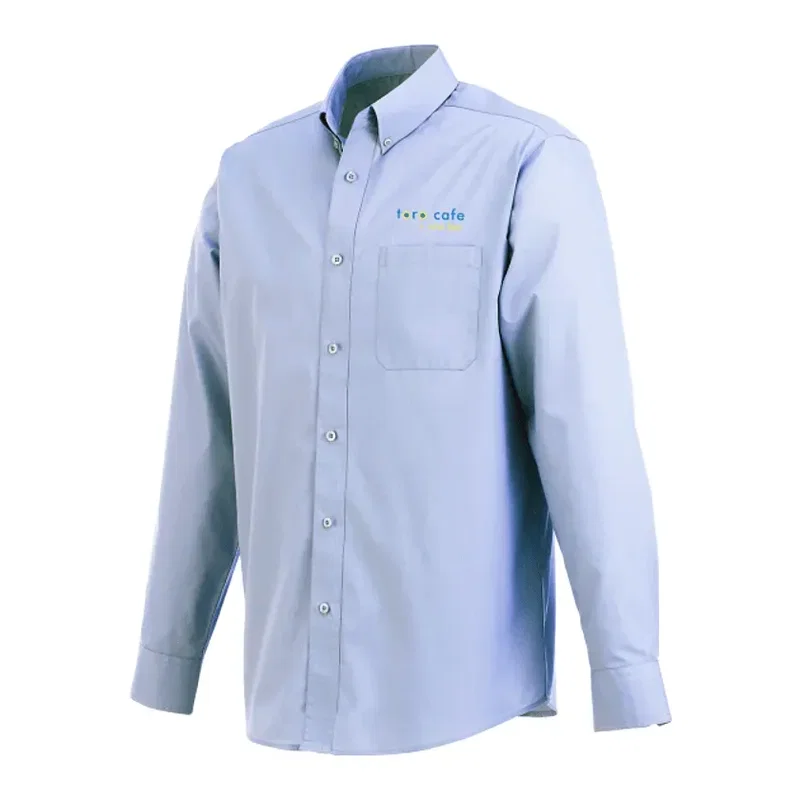 Custom Men's Preston Long Sleeve Button Up Shirt — view 25