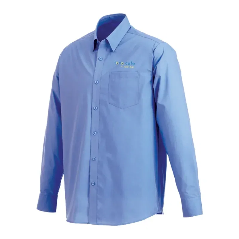 Custom Men's Preston Long Sleeve Button Up Shirt — view 28