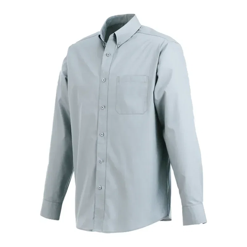 Custom Men's Preston Long Sleeve Button Up Shirt — view 45