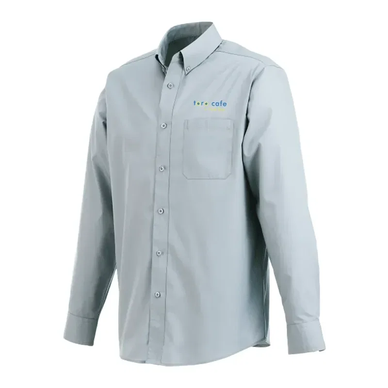 Custom Men's Preston Long Sleeve Button Up Shirt — view 46