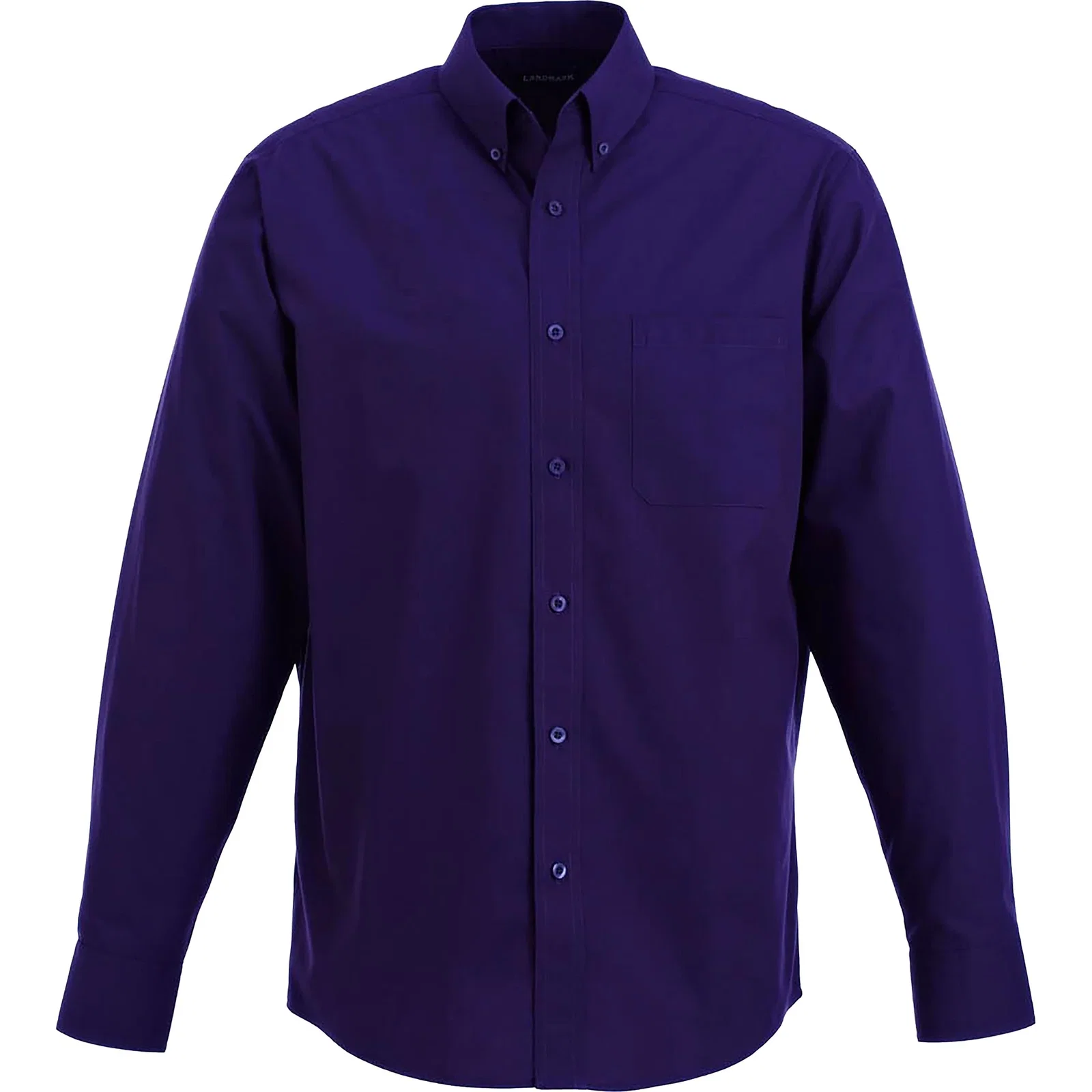 Custom Men's Preston Long Sleeve Button Up Shirt — view 86