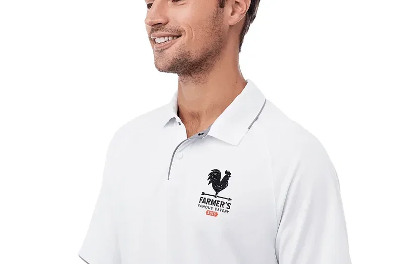 Branded Remus Short Sleeve Performance Polo for Men — view 12