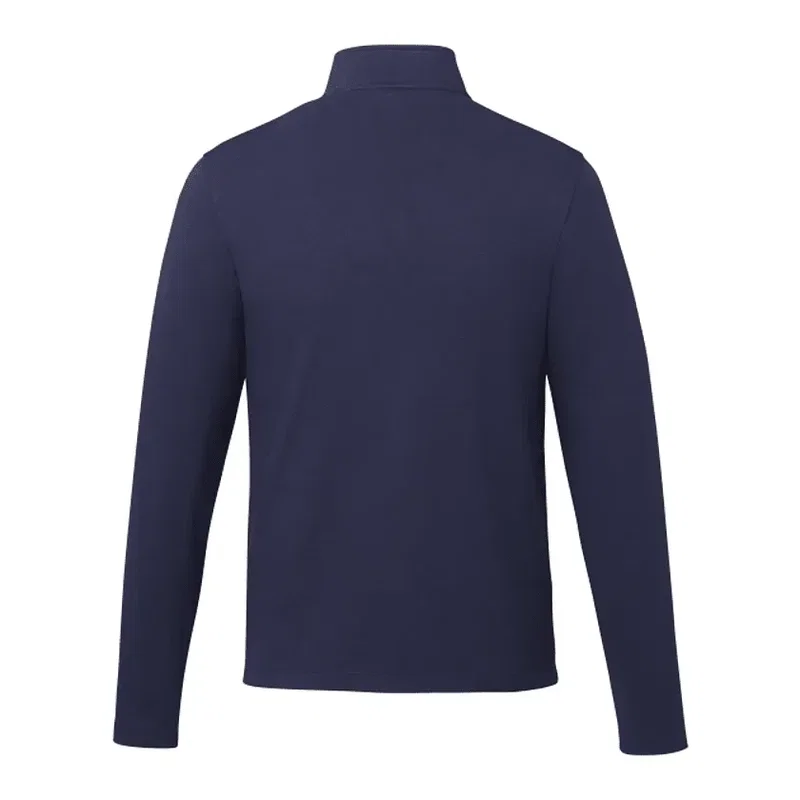 Personalized Men's Eco Knit Quarter Zip Sweater — view 11