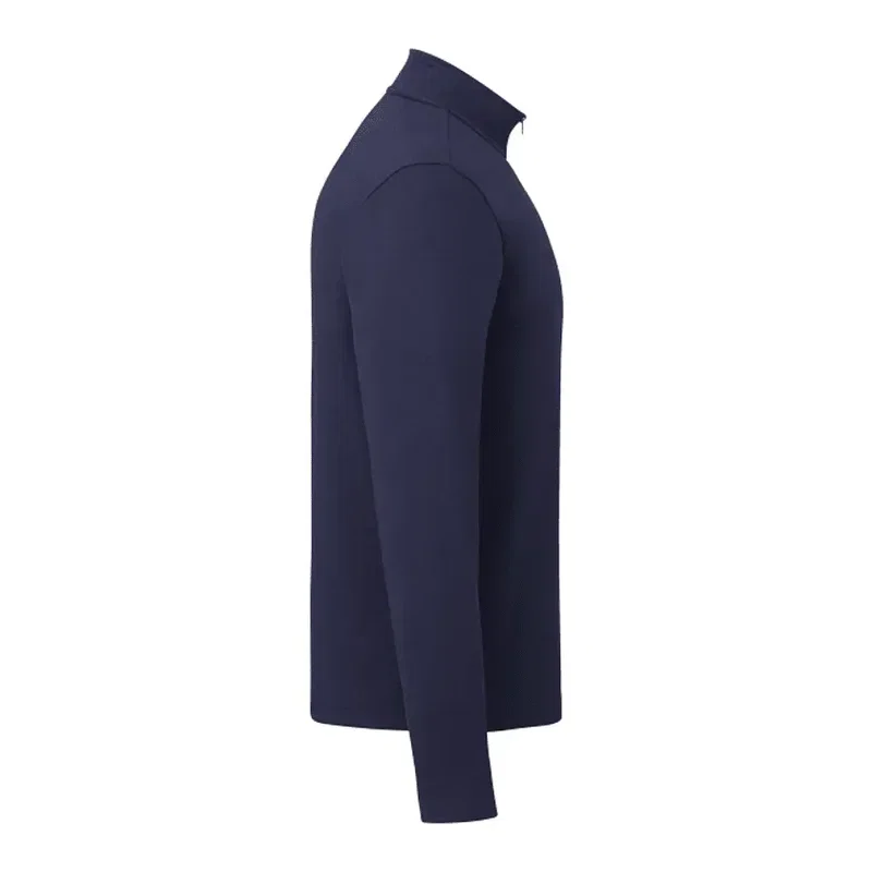 Personalized Men's Eco Knit Quarter Zip Sweater — view 13