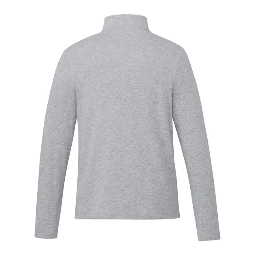 Personalized Men's Eco Knit Quarter Zip Sweater — view 2