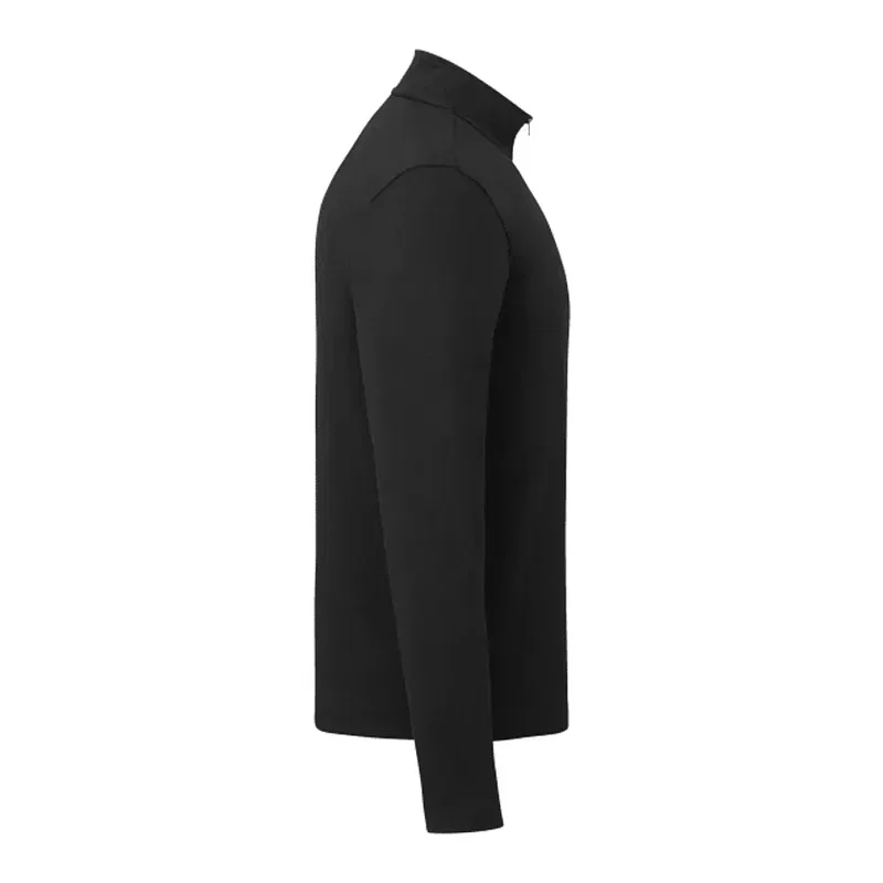 Personalized Men's Eco Knit Quarter Zip Sweater — view 21