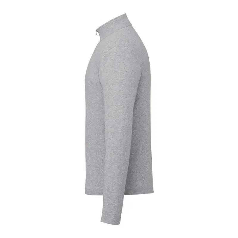 Personalized Men's Eco Knit Quarter Zip Sweater — view 5
