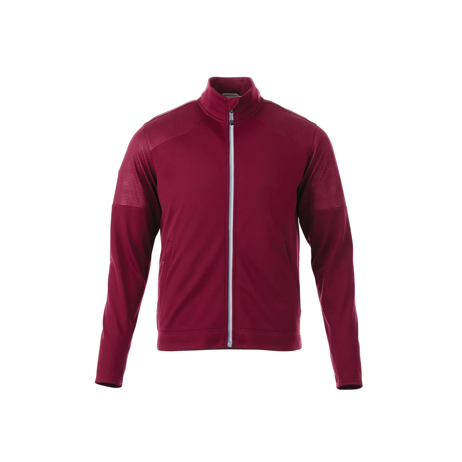 Custom Senger Knit Full Zip Performance Jacket with Thumb Holes — view 21