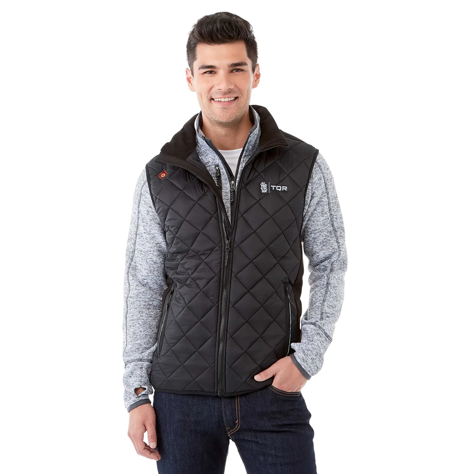 Custom Men's Heated Vest - SHEFFORD — view 6