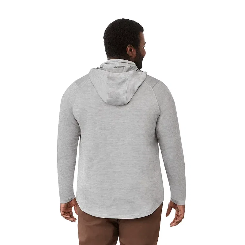 Custom Eco Performance Lightweight Hoodie with Neck Gaiter - Men's SIRA — view 14