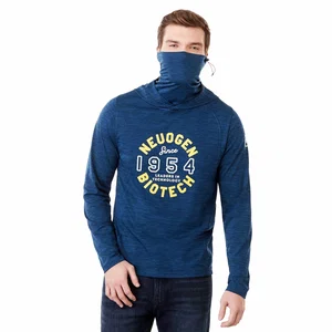SIRA Men's Eco Performance Lightweight Hoodie with Neck Gaiter