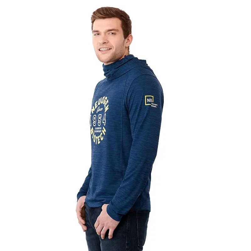 Custom Eco Performance Lightweight Hoodie with Neck Gaiter - Men's SIRA — view 7