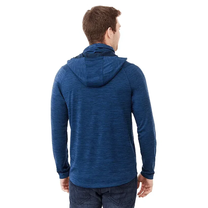 Custom Eco Performance Lightweight Hoodie with Neck Gaiter - Men's SIRA — view 8