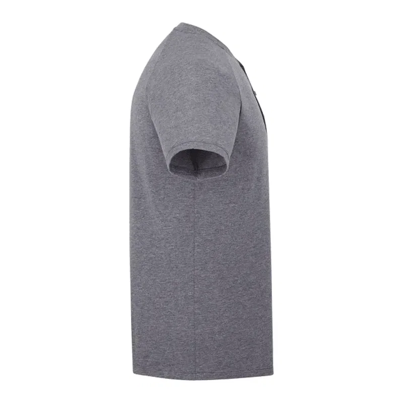 Branded Eco-Friendly Men's Short Sleeve Henley - SOMOTO — view 14