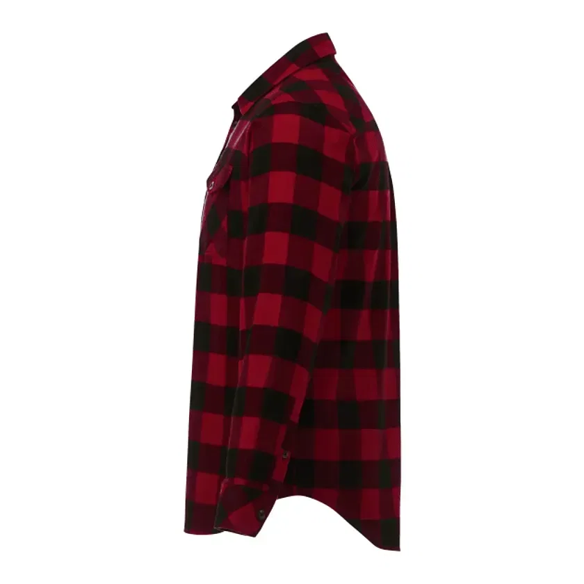 Custom Branded Roots73 Men's Long Sleeve Flannel Shirt — view 10