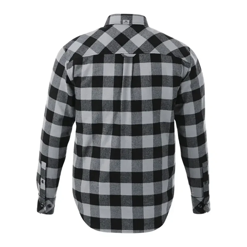 Custom Branded Roots73 Men's Long Sleeve Flannel Shirt — view 16