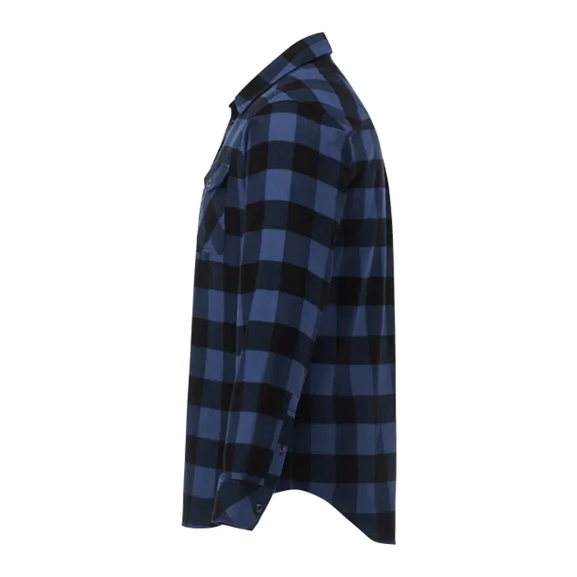 Custom Branded Roots73 Men's Long Sleeve Flannel Shirt — view 5