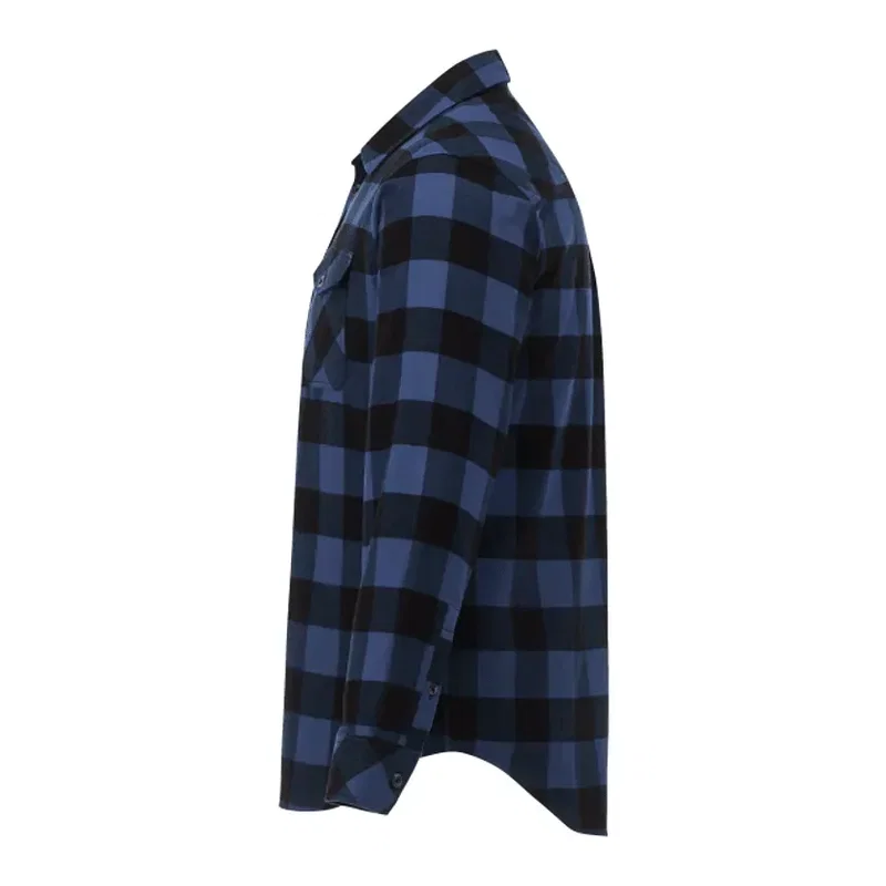 Custom Branded Roots73 Men's Long Sleeve Flannel Shirt — view 5