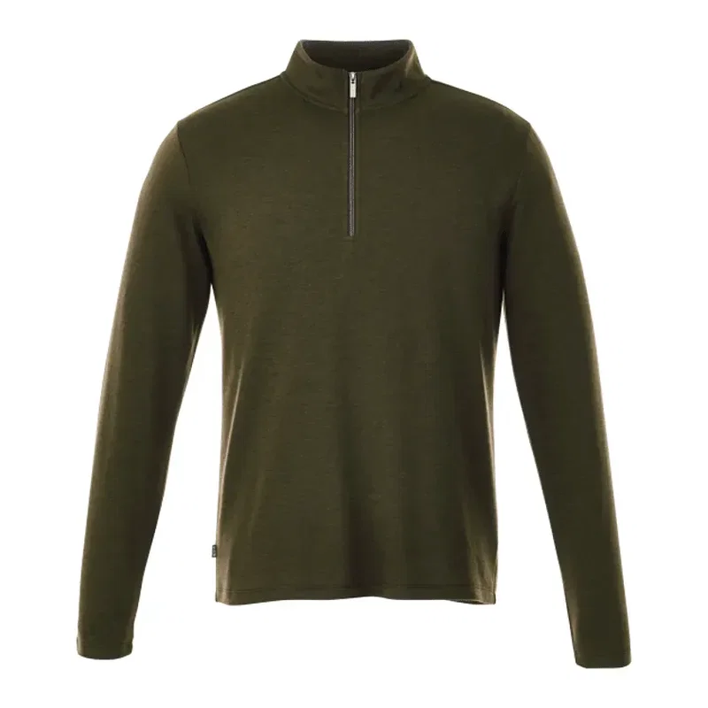 Custom Branded Stratton Knit Quarter Zip for Men — view 13