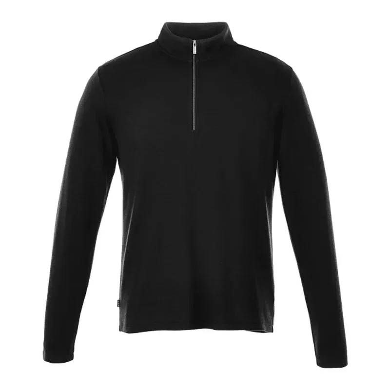 Custom Branded Stratton Knit Quarter Zip for Men — view 24