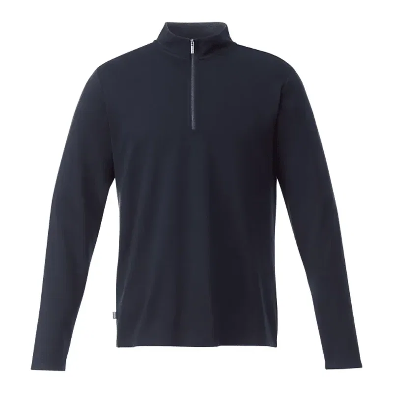 Custom Branded Stratton Knit Quarter Zip for Men — view 9
